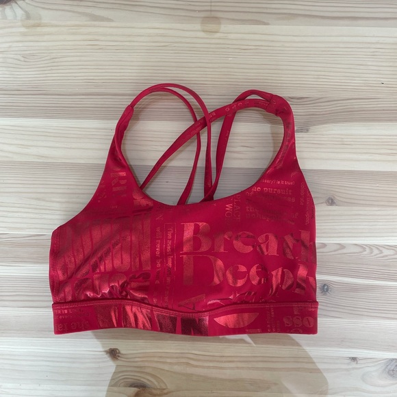 lululemon athletica Other - Limited edition 20Y collection energy bra size 4